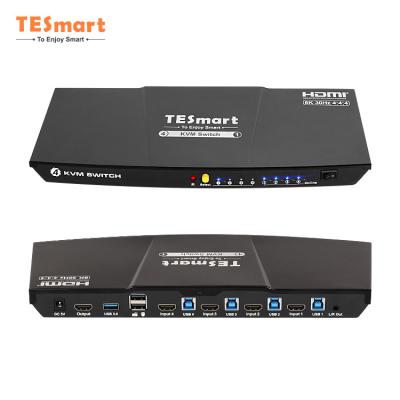 China EDID Emulators TESmart ODM and OEM KVM Changer HDMI KVM Switch USB 3.0 7680x4320@30Hz 3840x2160@120Hz HDR 10 8K30Hz 4K120Hz for sale