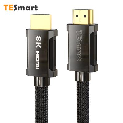 China High Speed ​​48Gbps HDMI Cable TESmart 8k Certified HDR TDR Test 8K 60Hz 4K 120Hz Dynamic Resolution HDMI Cable Latest HDMII Version Support 48Gbps High Speed for sale