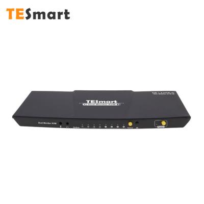 China HDR 10 DP 4x2 USB-C KVM Switch 3840* 2160@60Hz 4 Ports Displayport KVM Switch USB Displayport KVM DP Changer 4K@60Hz for sale