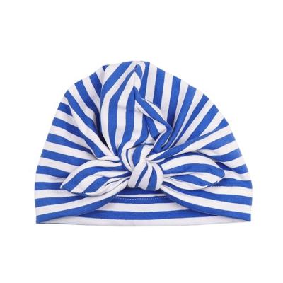 China Baby Hat Boys Girls Kids Rabbit Ears Striped Indian Turban Knotted Striped Hat for sale