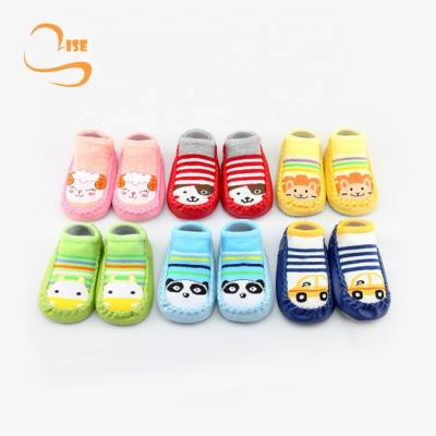 China Toddler Baby Shoe Antibacterial Cute Animal Anti-Slip Socks for sale