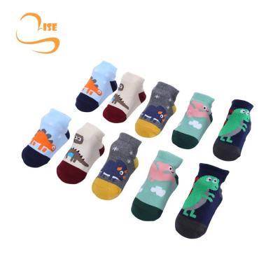 China Wholesale Antibacterial Animal Soft Fancy Anti-slip Lovely 3d Cotton Baby Infant Sock for sale