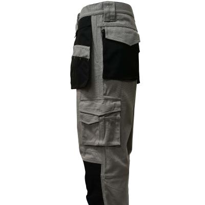 China QUICK DRY Custom Construction Multi Pocket Knee Pad Cargo Cheap Work Pants Men Pants With Many Pockets for sale