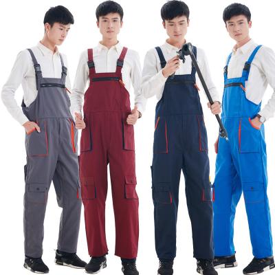 China Breathable Men Work Overall Trousers Maintenance Industrial Work Mechanical Pants Uniform Wear for sale