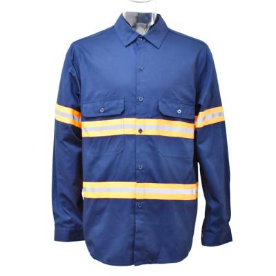 China Wholesale Breathable Safety Engineering Long Sleeve Working Shirt for sale