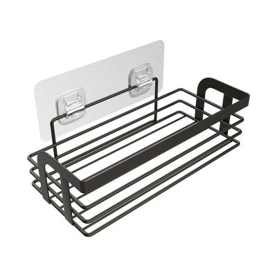 China Modern Stainless Steel Bathroom Shelf Bathroom Storage Rack Wall Mounted Rack for sale