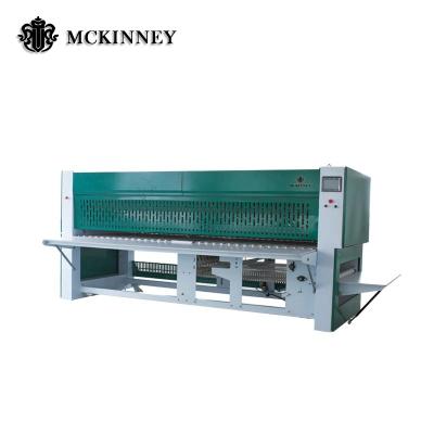 China New Design Industrial Cross Folder Clothes Folding Machinery 4200*2800*1760 for sale