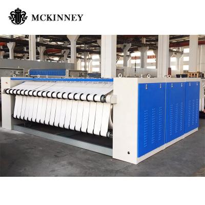 China Industrial Laundry And Dry Cleaning Cloth Press Ironing Machine Commercial Pressing Iron 4240*1400*1260 for sale