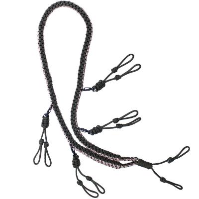 China 550 Paracord Hunting Call Outdoor Camping Rise Removal Lanyard For Deer Predator Dog Duck Goose Whistle With Removable Drops for sale