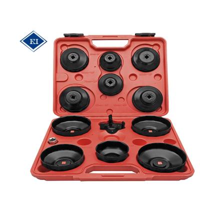 China A3 Oil Service Steel Tools for Oil Filter Cap Wrench Set, 13pcs for sale