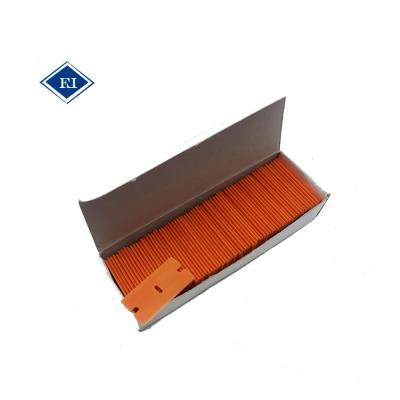 China Plastic Quick-change Double Edge Razor Blade for Mini Scraper for sale