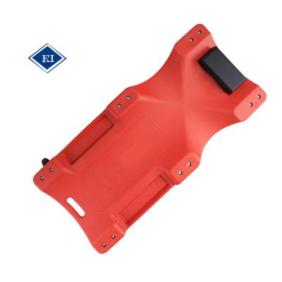 China PP+PU Plastic Pad Mechanic 40in Low Profile Car Creeper With Padded Headrest for sale