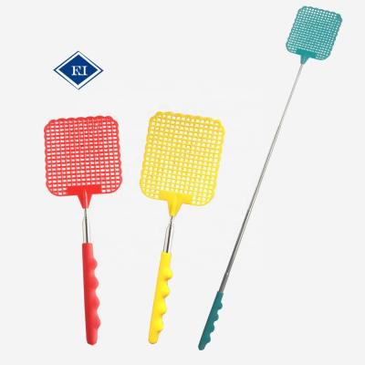 China Viable custom fly swatter, stainless steel telescopic fly swatter for sale