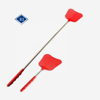 China Plastic Fly Swatter Pest Control Viable Colored Durable Long Handle for sale