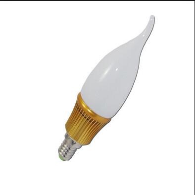 China High Power No UV Clear LED Candle Light Bulbs lighting fixtures for Exhibition room / Office for sale