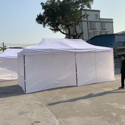 China Outdoor 3X6 (10 ftX20 ft) Steel Frame Cheap Canopy Tent Custom Outdoor Folding Tent 3X6 for sale