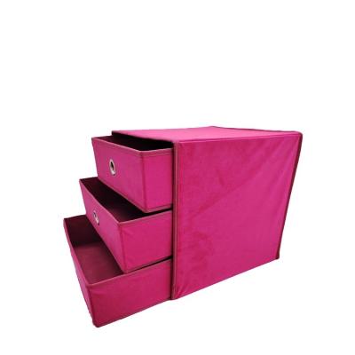 China Wholesale High Quality Decorative Drawer Makeup Organizer Storage Boxes for sale