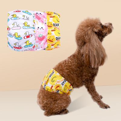 China New Selling Fashion Hot Viable Reusable Puppy Dog Physiological Period Pants Dog Cloth Pants Washable Menstrual Diaper Sanitary Panties for sale