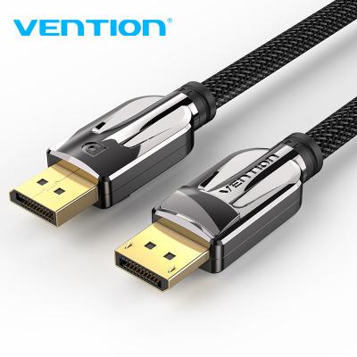 China Support 32.4Gbps 8k 1080p 240hz high speed high resolution COMPUTER 1.5M dp1.4 to DP male to male cable for pc hdtv projector for sale