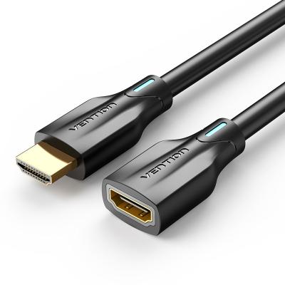 China Premium High Speed ​​COMPUTER AHBBD 0.5m HDMI Extension Cable 48gbps 8k 4k 2k Male To Female Adapter 2.1 UHD HDMI Cable for sale