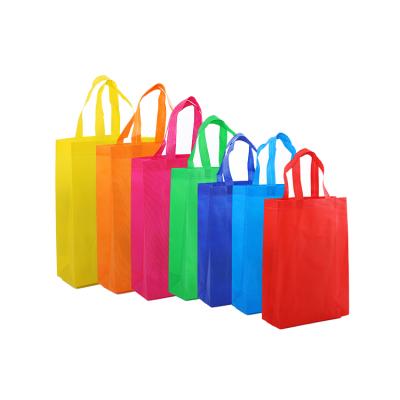 China Eco - Friendly Cheap Custom Printed Recyclable Non Woven Fabric Shopping Bag With Logo for sale