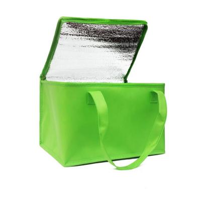 China Waterproof Aluminum Foil Thermal Bag Waterproof Foldable Portable Insulated Cooler Disposable Bag for sale