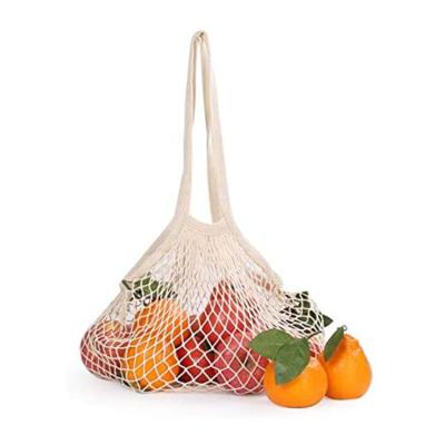 China Eco - Friendly Drawstring Fruit Vegetable Grocery Mesh Bags For Fruits And Vegetables for sale