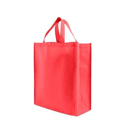 China Cheap Promotional LOW Handled MOQ Price Customized Colors Eco Tote Pla Reusable PP Non Woven Bags for sale