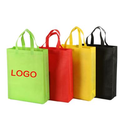 China Factory Handled Recyclable Laminated Heat Transfer Printing PP Non Woven Fabric Carry Non Woven Bag for sale