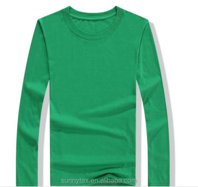 China New Custom Made Men's Anti-pilling Clothes Long Sleeve T-Shirt Plus Size Plain T-Shirts for sale