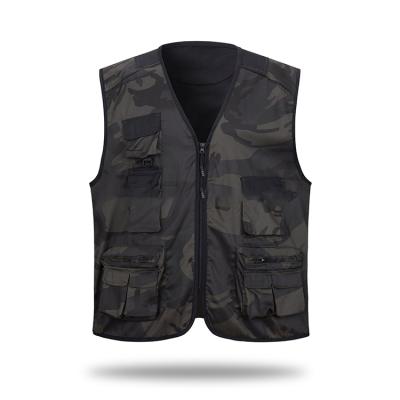 China Wholesale Custom Warm Body Warmer 2021 Winter Outdoor Camouflage Hunting Vest With Cargo Vest for sale