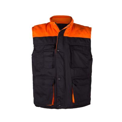 China Maternity Winter Quilted Padded OEM Padded Construction Women Work Vest Men Multi Body Warmer Vest Waistcoat for sale