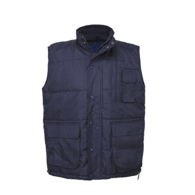 China 2021 OEM Men's Clothing Waterproof Anti-pilling Winter Outwear Vest For Men Half Sleeve Body Warmer for sale