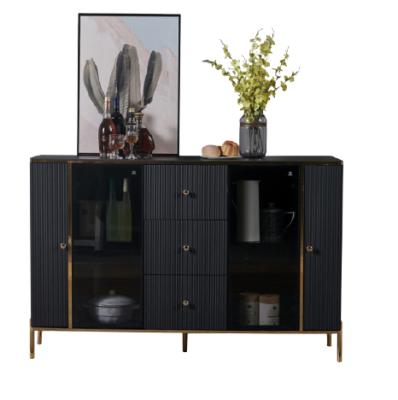 China Multifunctional High Quality Chinese Made Simple Style Wooden Sideboard Furniture With Drawers for sale