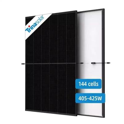 China 425w 400watt 144 half 182*182mm photovoltaic solar cells original power trina PV solar panels 450w for sale