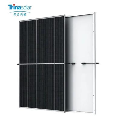 China Hot Selling Trina Full Black 405W 410W 415W 420W 425W Solar Panel TSM-DE09R.05 For Solar PV Power System 425W 182*182mm for sale