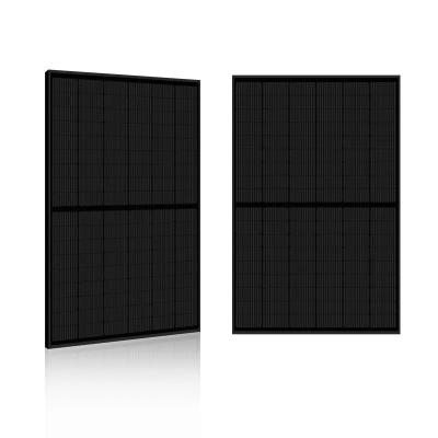 China High Efficiency 144 Cell Solar Panels Monocrystalline Black Cover Box Frame Waterproof Connector JIA 166*166mm for sale