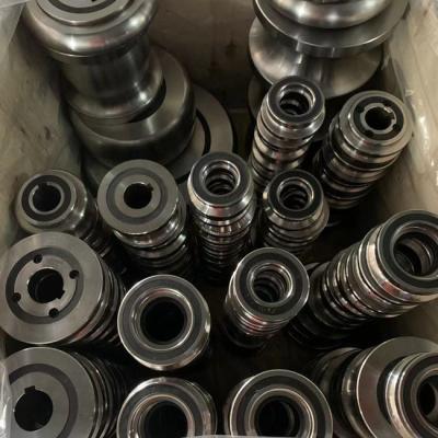 China Steel Metal Roll Set Tube Fprming Rollers Cr12MoV Cr12 Material Welding Pipe Mold Roller for Forging Machine for sale