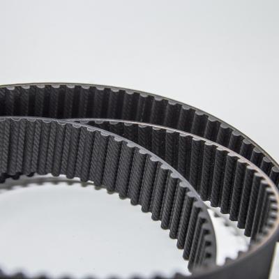 China For Automotive Industrial Ribbed Rubber Conveyor Transmission Belt Curved Tooth Belt for sale