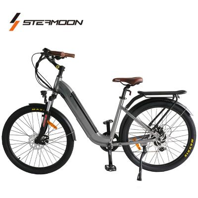 China 2021 new 26inch pedal assist e-bike adults high quality e-bike city electric mountain bike for sale for sale