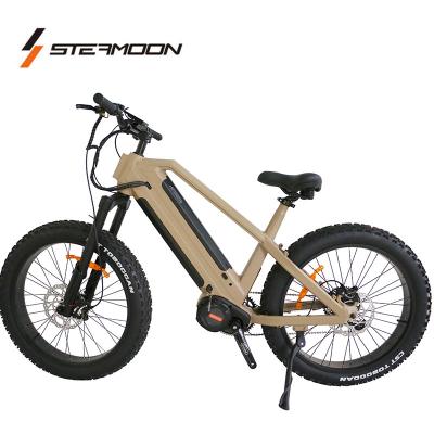 China OEM Al alloy frame 750W 1000W Bafang mid motor beach snow mountain fat tire e bike electric cruiser bike/electric bicycle/electric bike for sale