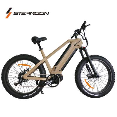 China 26inch Aluminum Alloy Frame 48V 1000W Bafang Mid Drive M620 e Cycle Fat Tire Electric Bike Mountain Electric Bike for sale