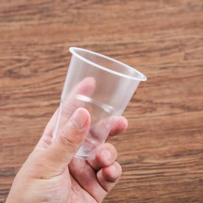 China Disposable 7oz PP Cup Transparent Disposable Plastic Water Drink Cup 200ml Wholesale For Cold And Hot Beverage for sale