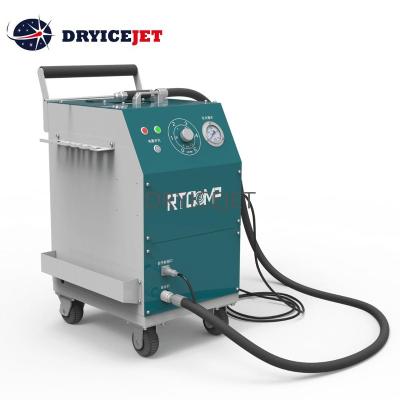 China Manufacturer Supplier Advertising Company Factory Price DRYICEJET Cleaner With Trailer Dry Ice Blasting Device for sale