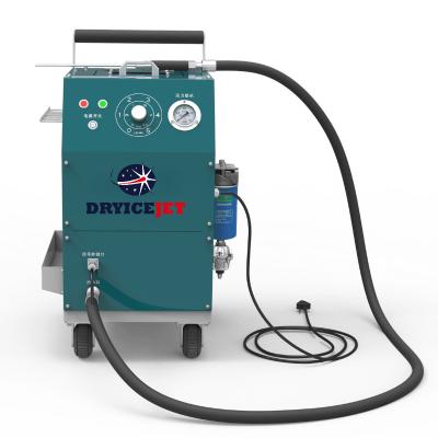 China Advertisement company DRYICEJET BM2 best quality portable dry ice blaster gun car dry ice cleaning device for sale