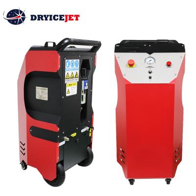 China Advertising company DRYICEJET good quality sandblaster cleaner for car engine dry ice cleaning blasting device for sale