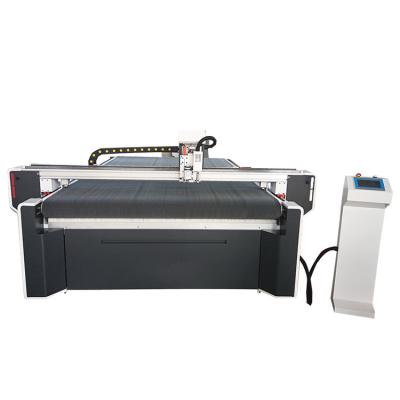 China Best Price Automatic CNC Flatbed Fabric Slitter Fabric Cutting Machine for sale