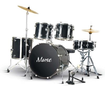 China Professional Acoustic Muse 5 Piece Adult Drum Set Professional A525Q-702 for sale