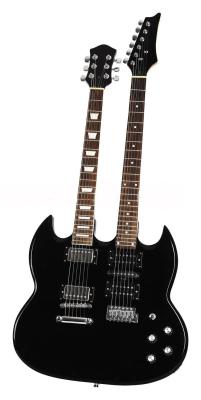 China 6 string Solidwood Gibson SG Electric Guitar with Double Head / Neck AG39-DH2 for sale