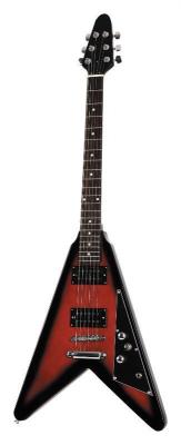 中国 41 シタンの Fingerboard AG41-V1 が付いているインチ V の形 2 の Humbucker のエレキ ギター 販売のため